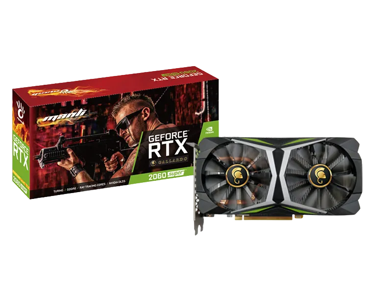 Outlet Placa De Video Manli Gallardo Rtx 2060 Super 8gb Gddr6