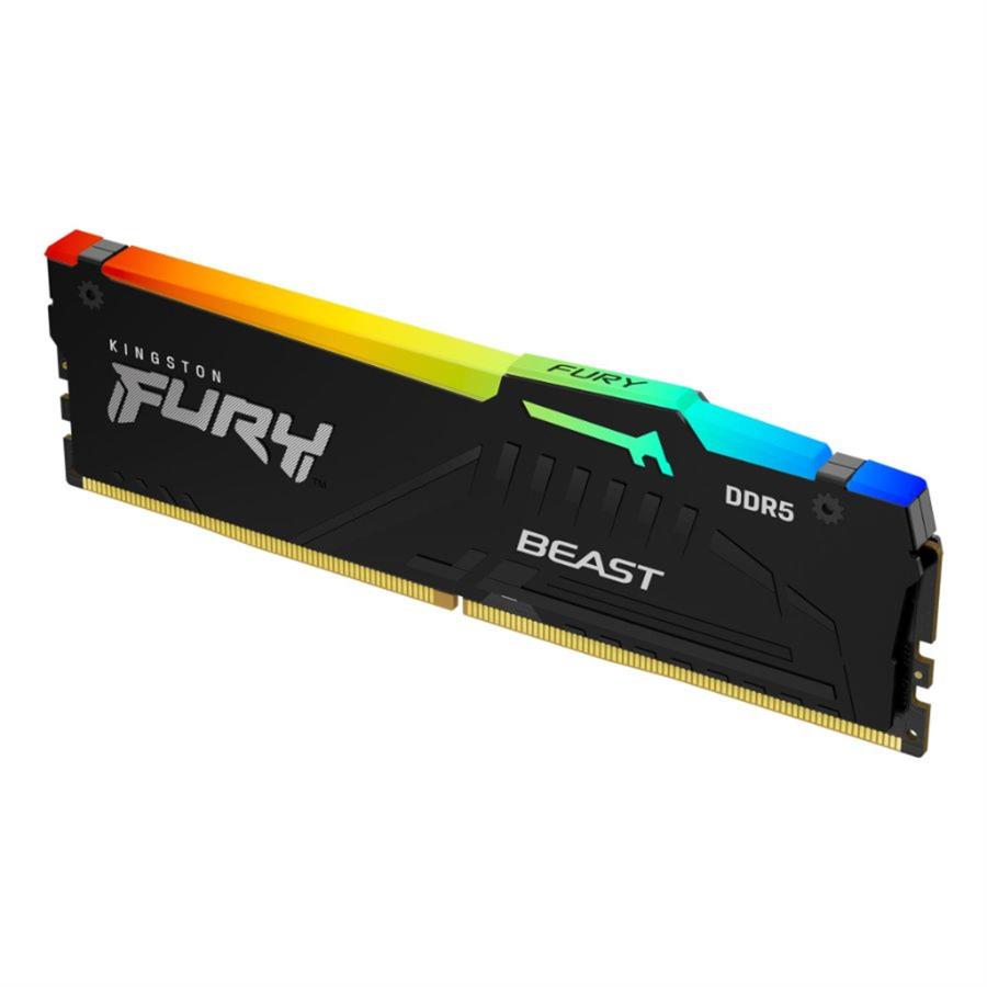 Memoria Kingston Ddr5 16gb 5600 Mhz Fury Beast Rgb