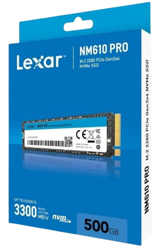 Disco Ssd Lexar Nm610 Pro 500gb M.2 Nvme