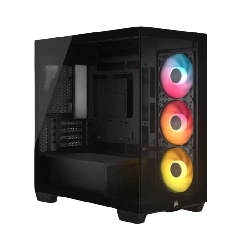 Gabinete Corsair Frame 2800x Rs-r Argb Mini-tower Tg Black