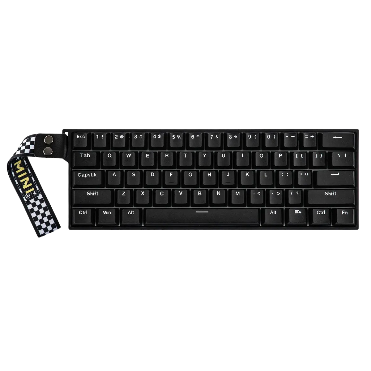 Teclado Aula Mini60 He Black Sw Stormrise Ingles Magnetico Trimodo