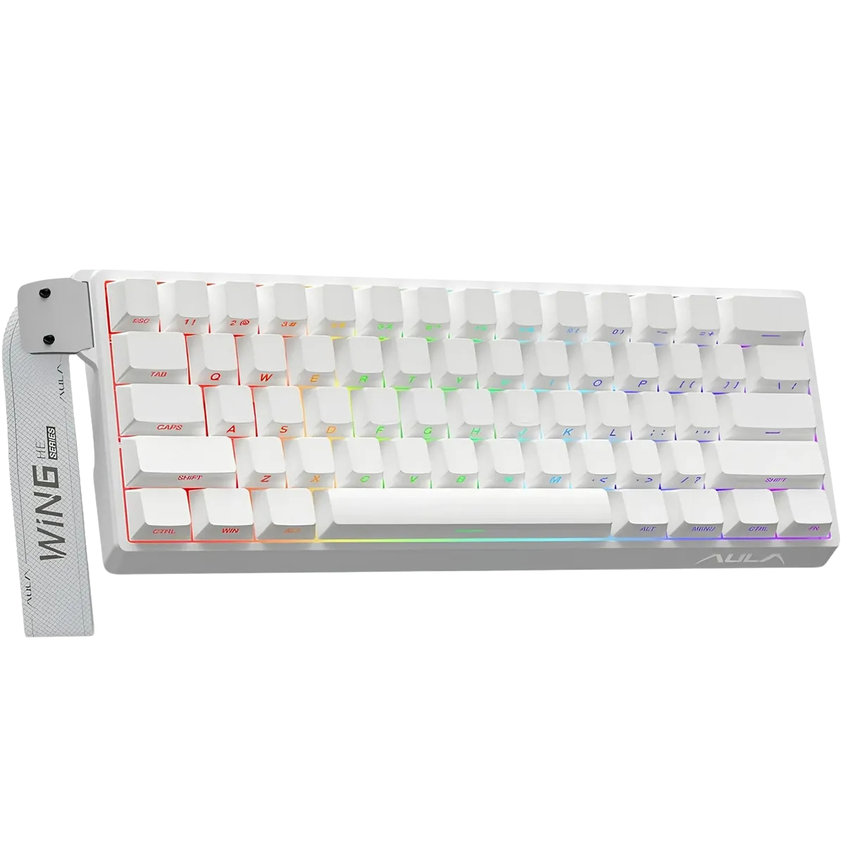 Teclado Aula Win60he White Sw Greywood Ingles Magnetico