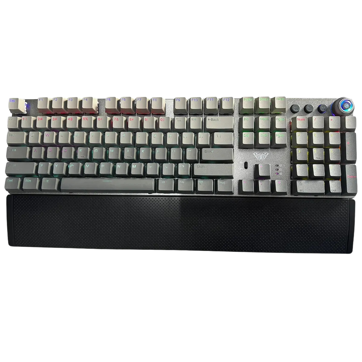 Teclado Aula F2088air Grey Sw Red InglÉs