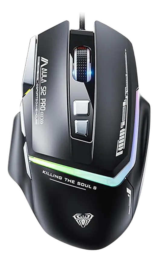 Mouse Aula S12 Pro Wired Negro