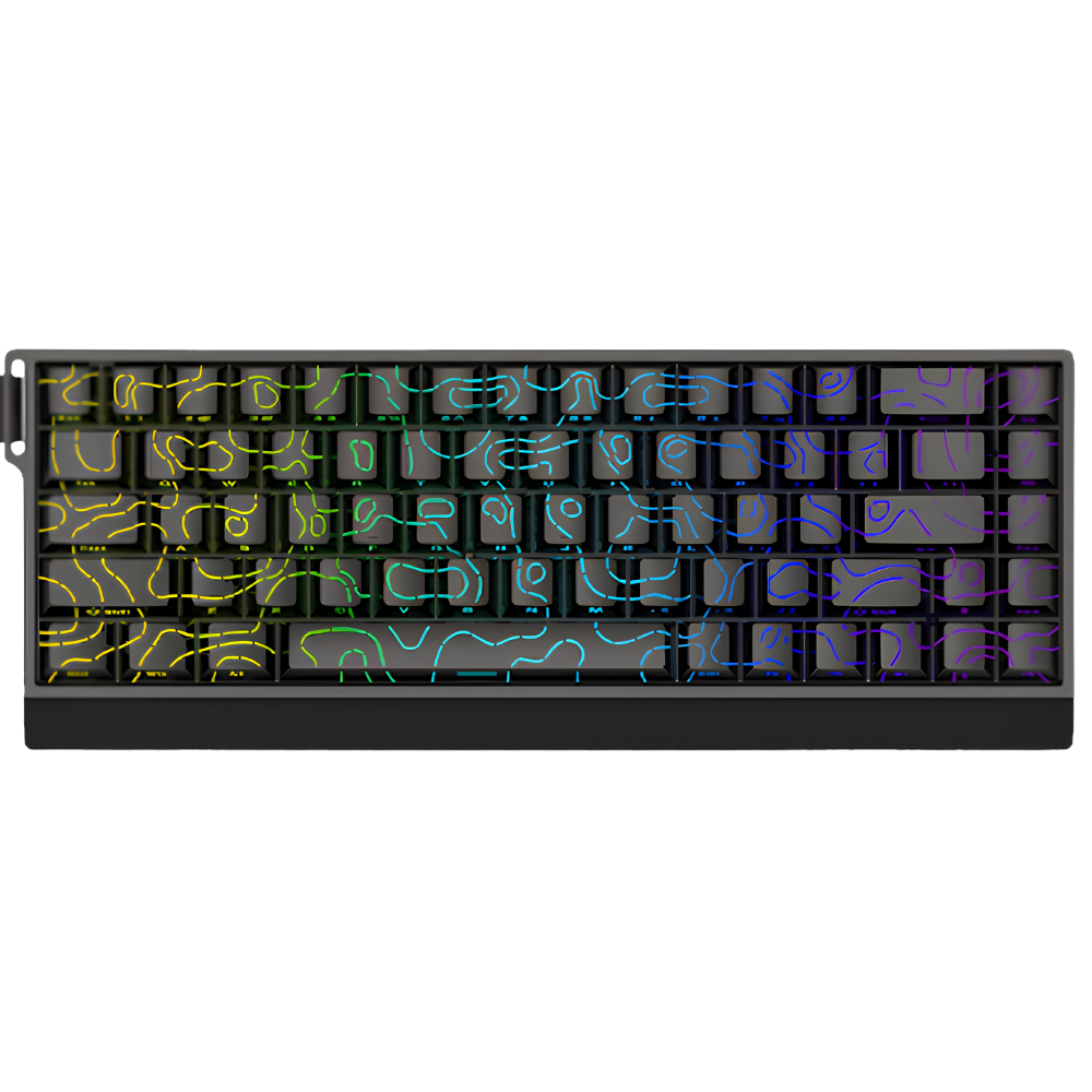 Teclado Irok Mars68 Pro Black Mecanico Magnetico
