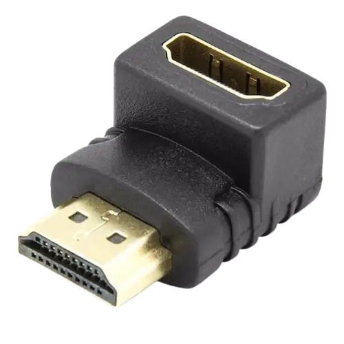 ADAPTADOR HDMI HEMBRA / MACHO 90º