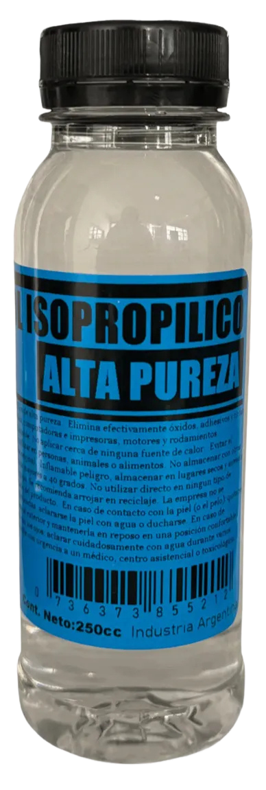 Alcohol Isopropilico 250cc