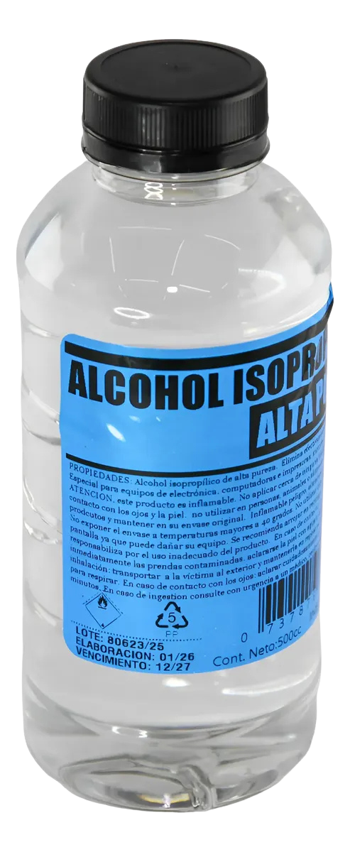 Alcohol Isopropilico 500cc