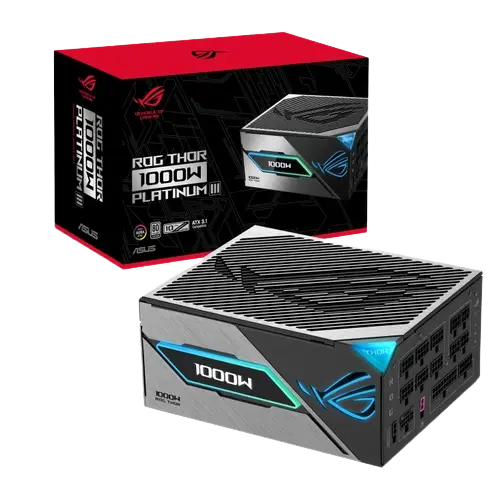 FUENTE ASUS ROG THOR 1000W PLATINUM III GAMING