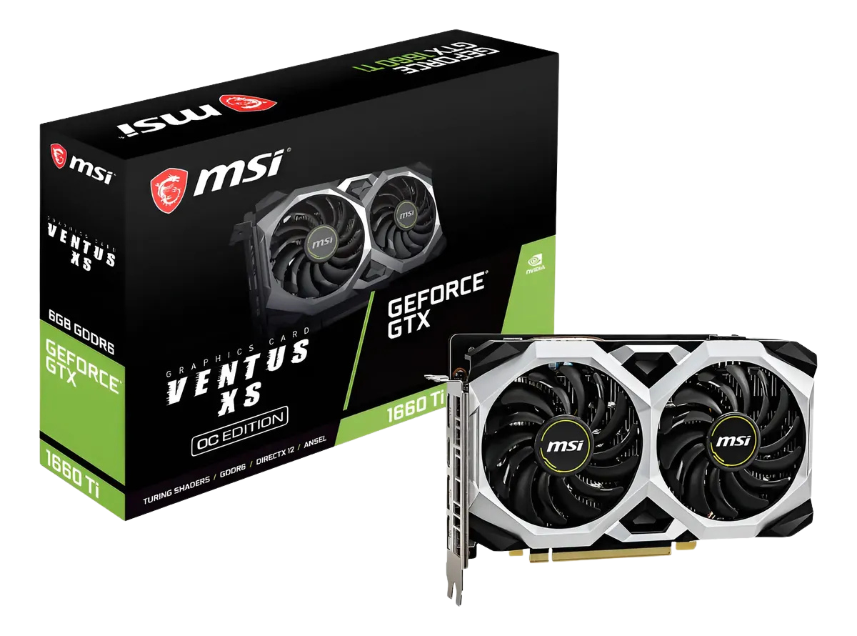 Outlet Placa De Video Msi Ventus Gtx 1660 Super 6gb Gddr6