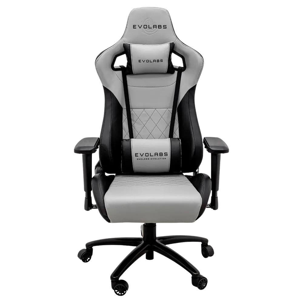 Silla Gamer Evolabs Vanguard Elite Evochr-700ve Gris/negra Ultra Premium