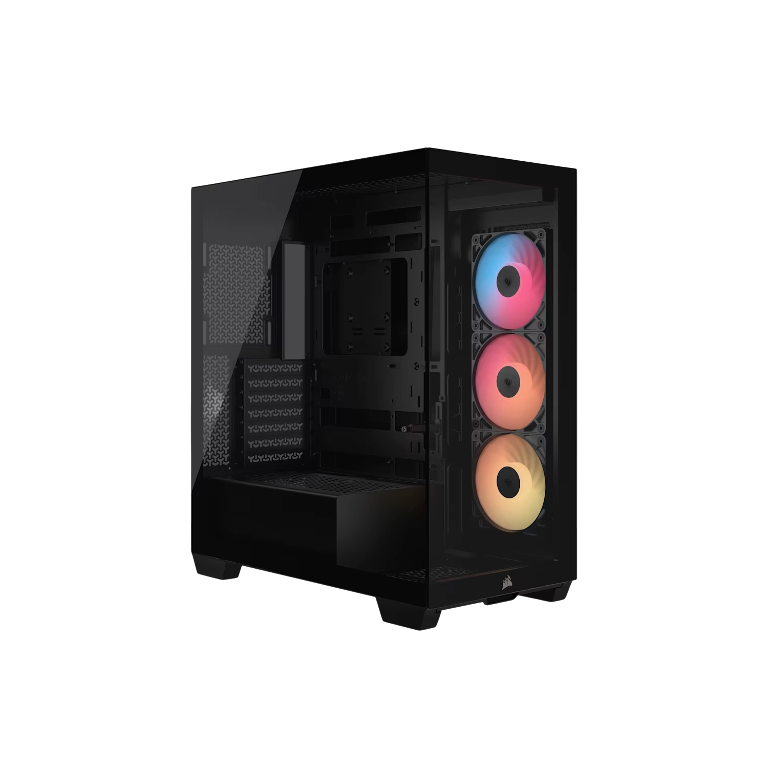 GABINETE CORSAIR 3500X RS-R ARGB MID TOWER NEGRO