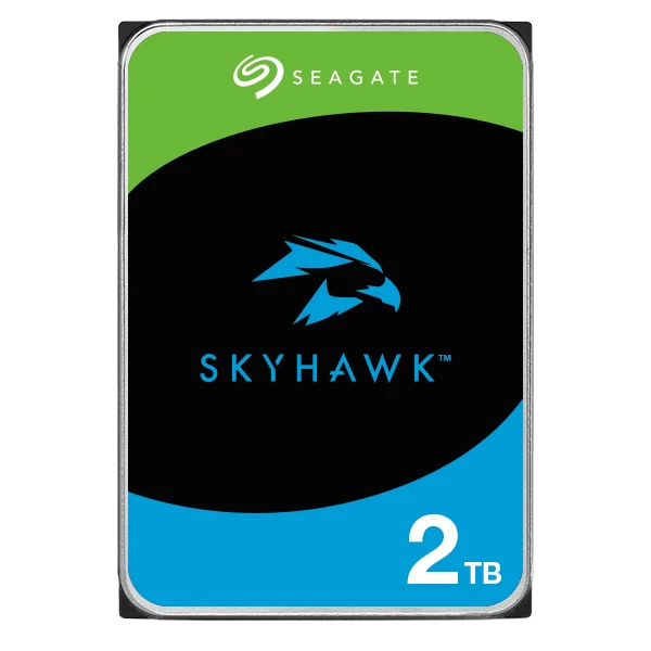 DISCO INTERNO HDD SEAGATE 2TB SATA III SKYHAWK SURVEILLANCE 256MB 5400 RPM