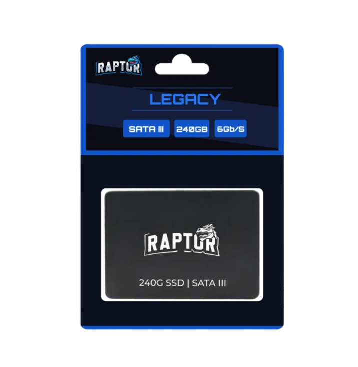 DISCO SSD RAPTOR 240GB LEGACY SATA III 6GB/S 2.5" 7MM