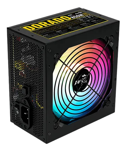 Outlet Fuente Aerocool Dorado 850w