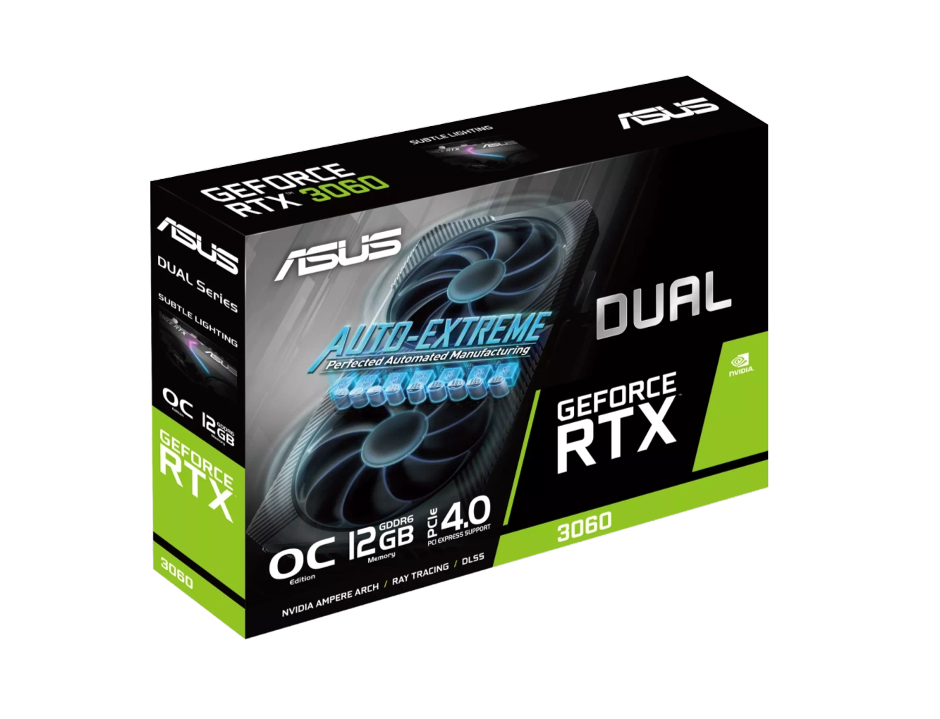 Placa De Video Asus Dual Geforce Rtx 3060 12gb Gddr6 Oc V2
