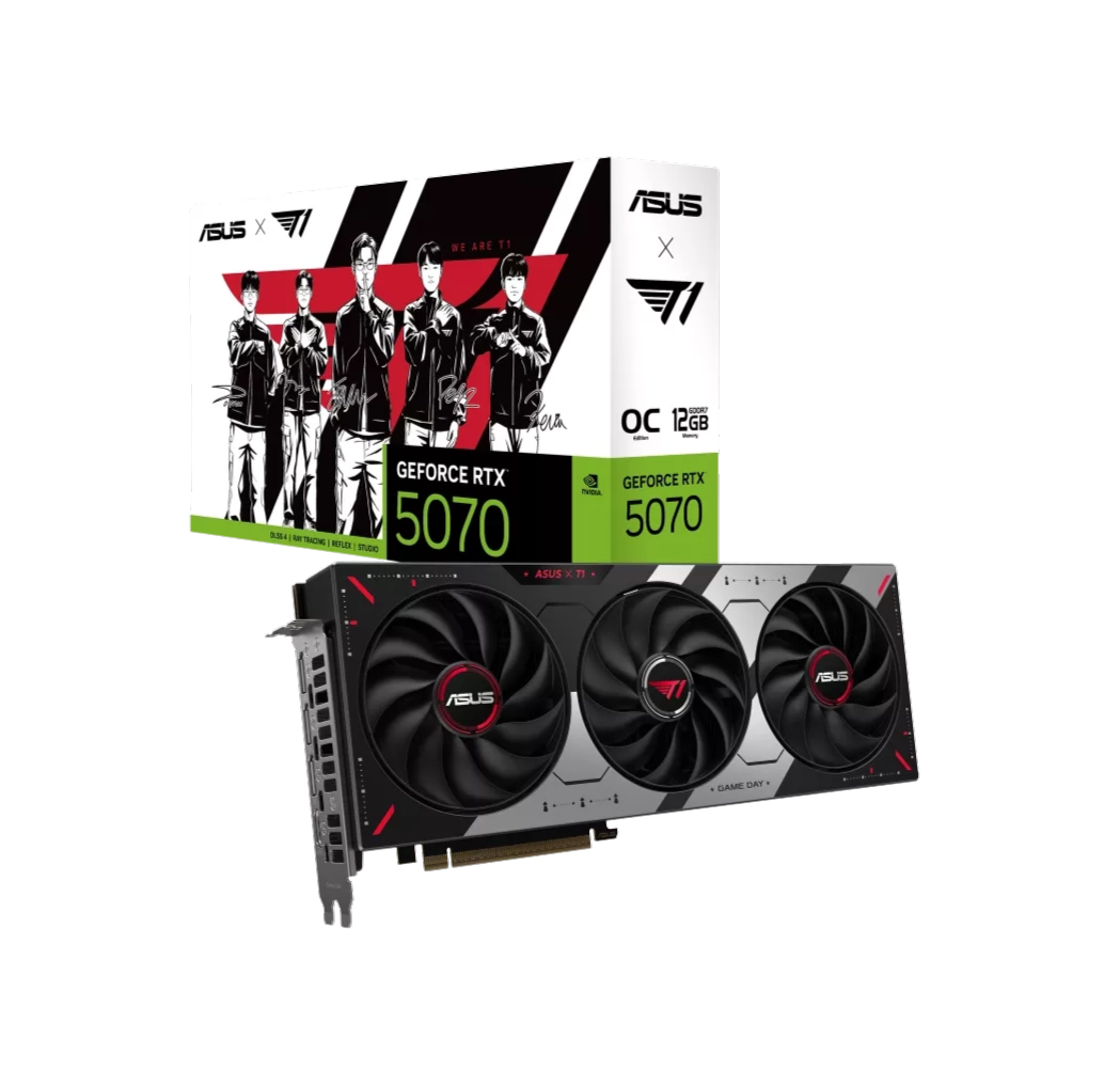 PLACA DE VIDEO ASUS NVIDIA GEFORCE T1 RTX5070 O12G