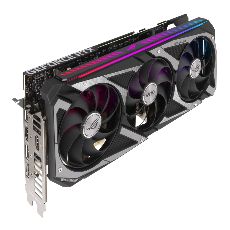 Outlet Placa De Video Asus Rog Strix Geforce Rtx 3060 Oc Edition Gddr6 De 12gb