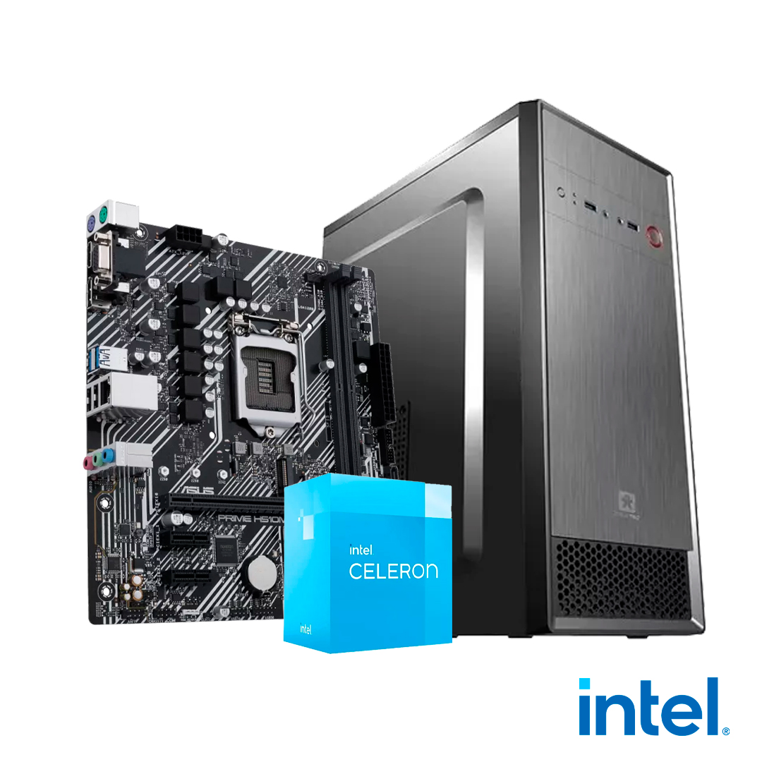 TORRE COMPUMAX 1047 900 0150 PROCESADOR CELERON G5905 MEMORIA DE 8GB SSD 512, GARANTIA 12MESES