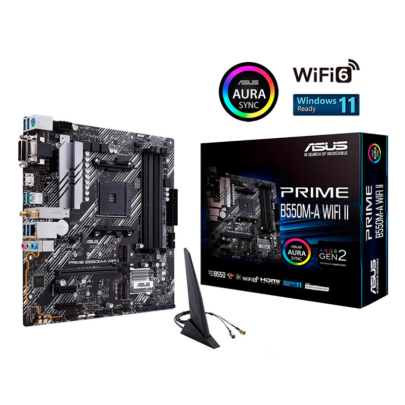 MOTHER PRIME B550M-A WIFI II ASUS AM4