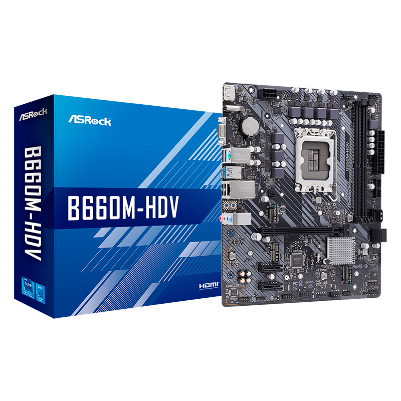 Mother B660m-hdv Asrock 12gen
