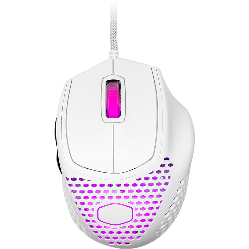 Mouse Cm720 White Matte Rgb Cooler Master