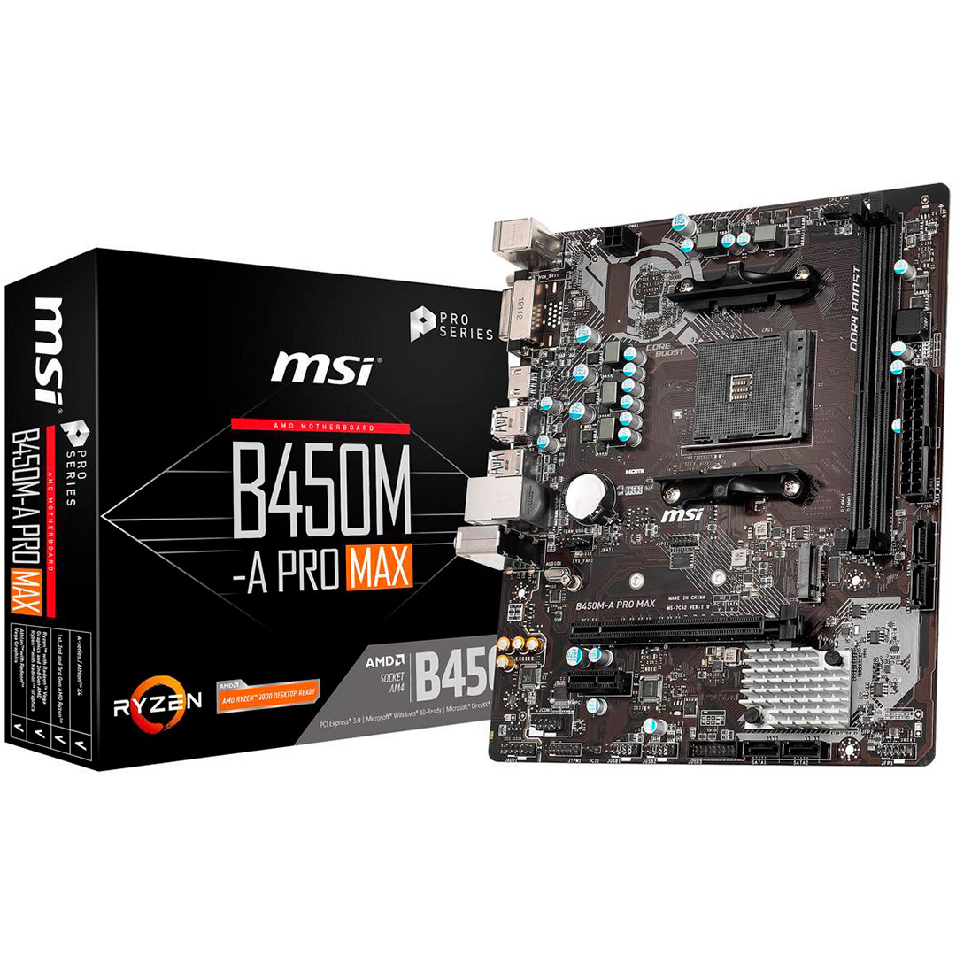 MOTHER B450M-A PRO MAX MSI AM4
