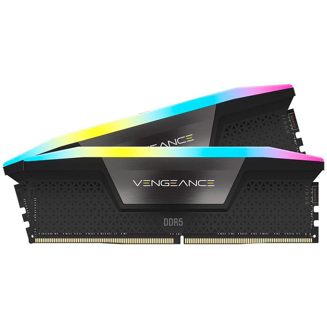 Memoria 32gb 2x16 6000mhz Ddr5 Vengeance Rgb Black Corsair HYPERGAMING memoria-32gb-2x16-6000mhz-ddr5-vengeance-rgb-black-corsair-hypergaming