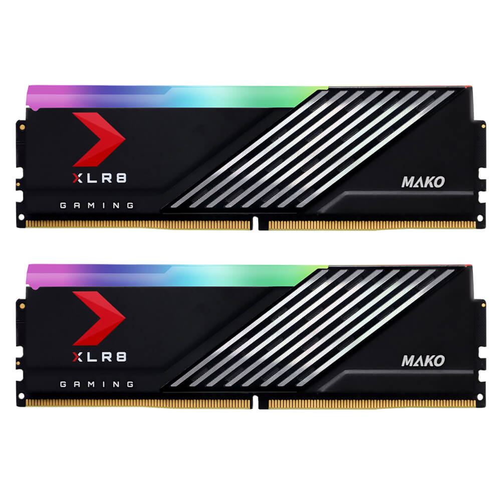 MEMORIA 32GB 2X16 6000MHZ DDR5 MAKO XLR8 RGB PNY