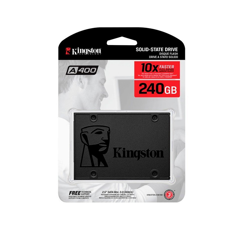 DISCO SSD 240GB A400 KINGSTON