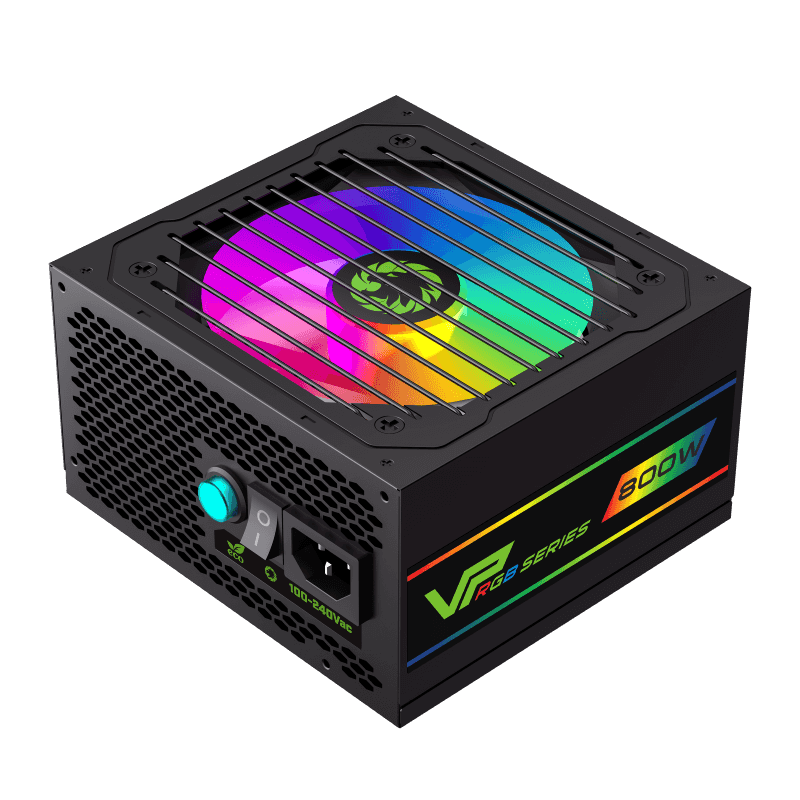 FUENTE 800W 80+ BRONZE MODULAR RGB GAMEMAX
