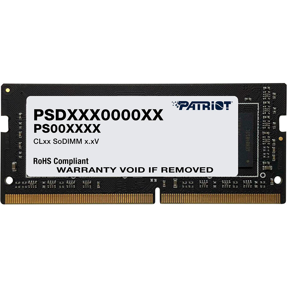 MEMORIA 8GB 3200MHZ SODIMM DDR4 SIGNATURE PATRIOT
