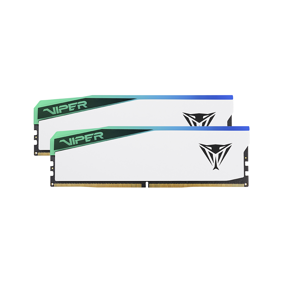 MEMORIA 32GB (2X16) 6200MHZ DDR5 VIPER ELITE 5 WHITE RGB PATRIOT