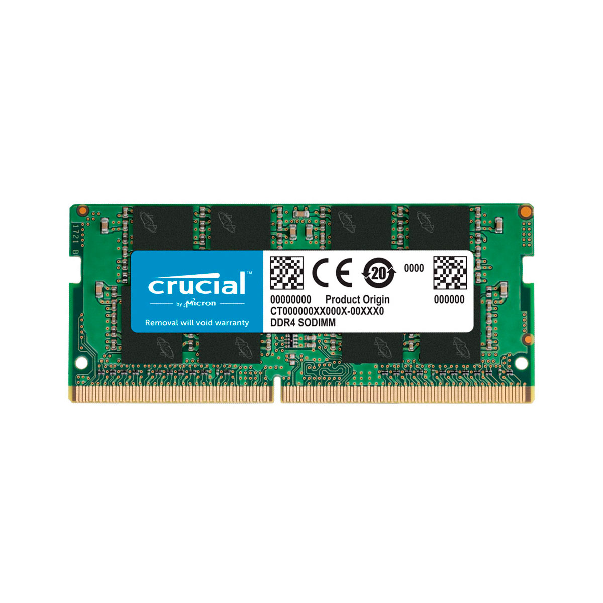 MEMORIA 8GB 3200MHZ DDR4 SODIMM CRUCIAL