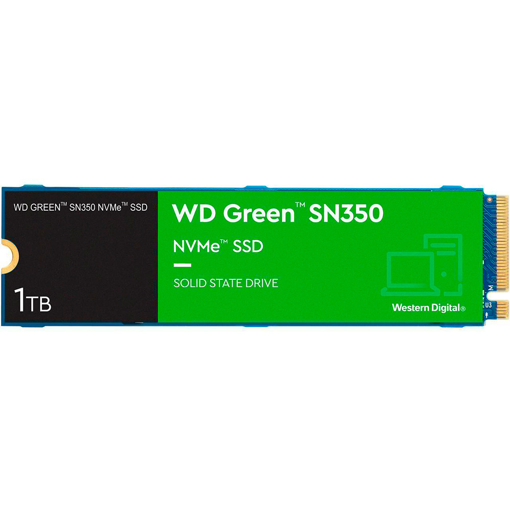 DISCO SSD 1TB SN350 M.2 NVME GREEN WD