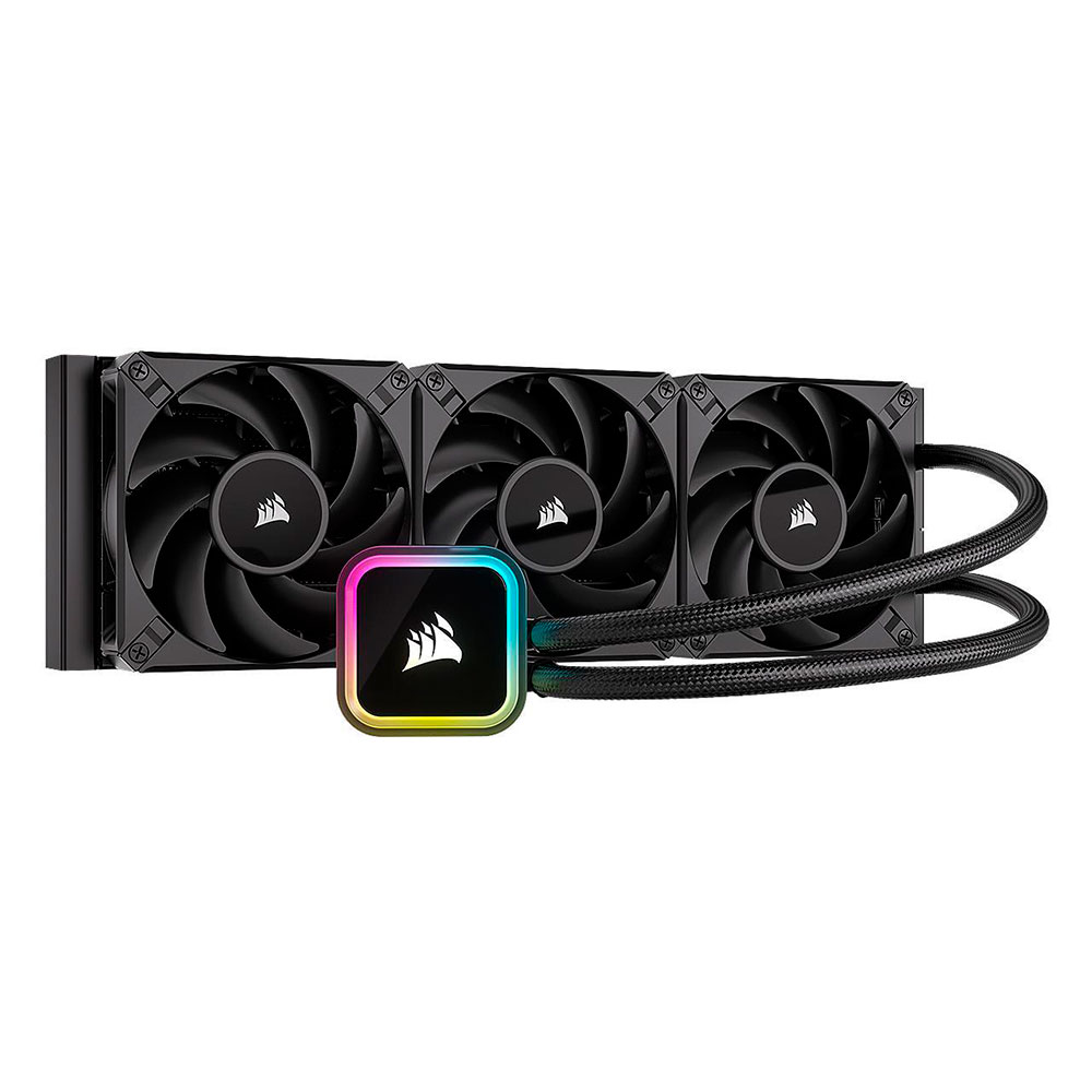 Water Cooling Icue H150i Rgb Elite 360 Black Corsair