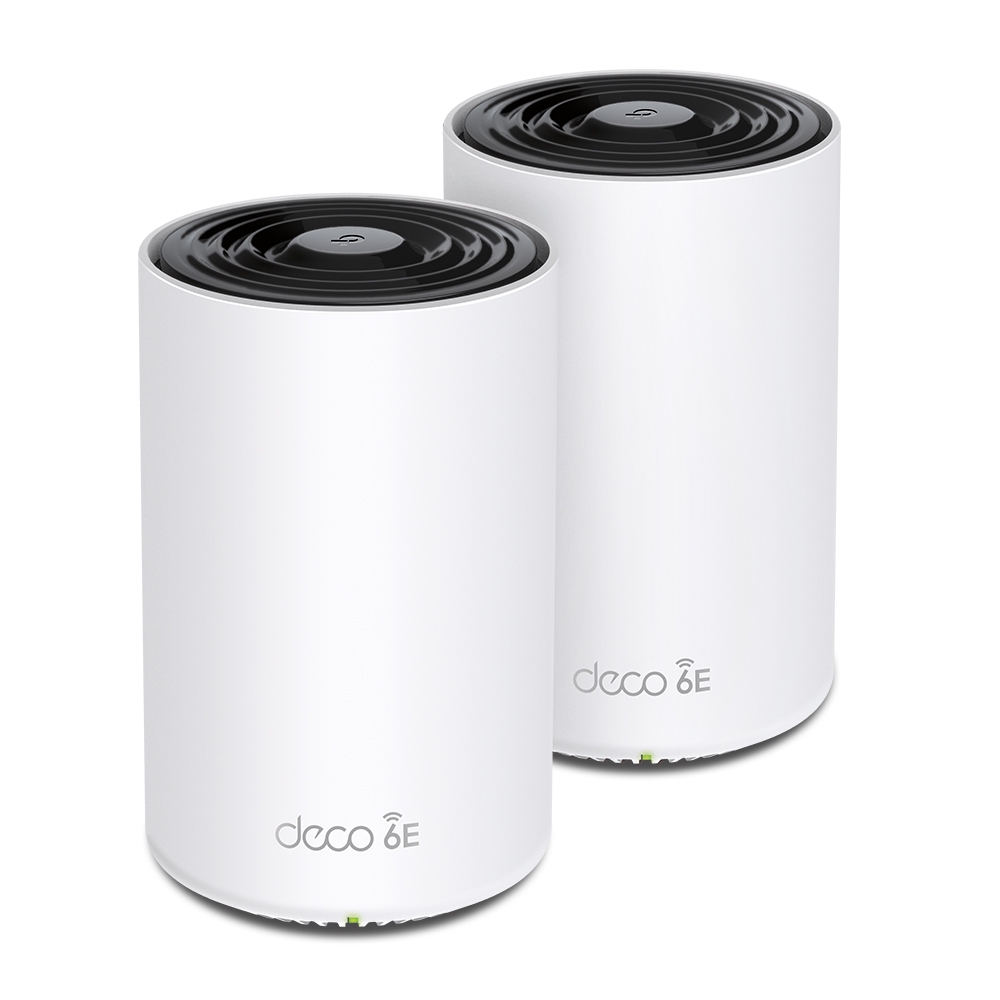 ROUTER DECO XE75 WIFI MESH AX5400 6E PACK X2 TP-LINK