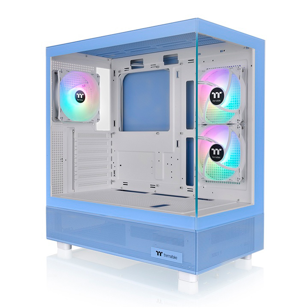 GABINETE VIEW 270 PLUS TG ARGB HYDRANGEA BLUE THERMALTAKE