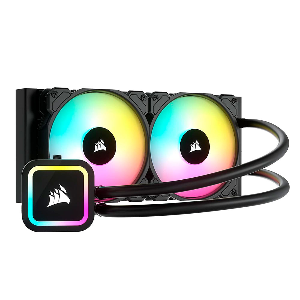 Water Cooling Icue H100x Rgb Elite 240 Black Corsair
