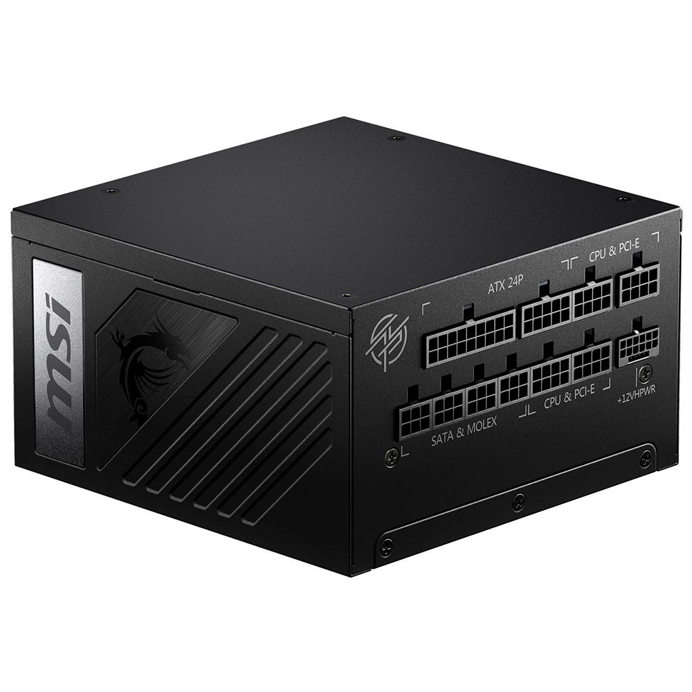 FUENTE 1000W 80+ GOLD MPG A1000G PCIE 5.0 MSI
