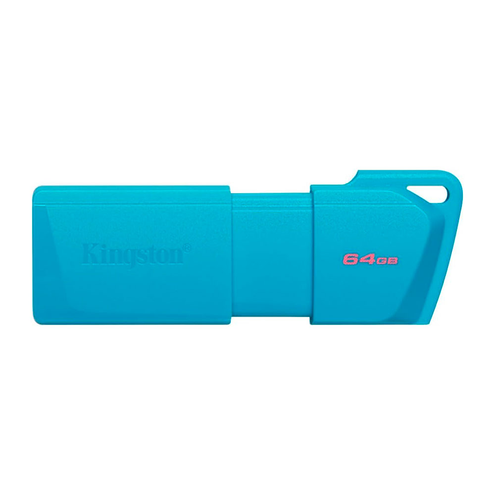 PENDRIVE 64GB DATATRAVELER EXODIA M AQUA BLUE KINGSTON