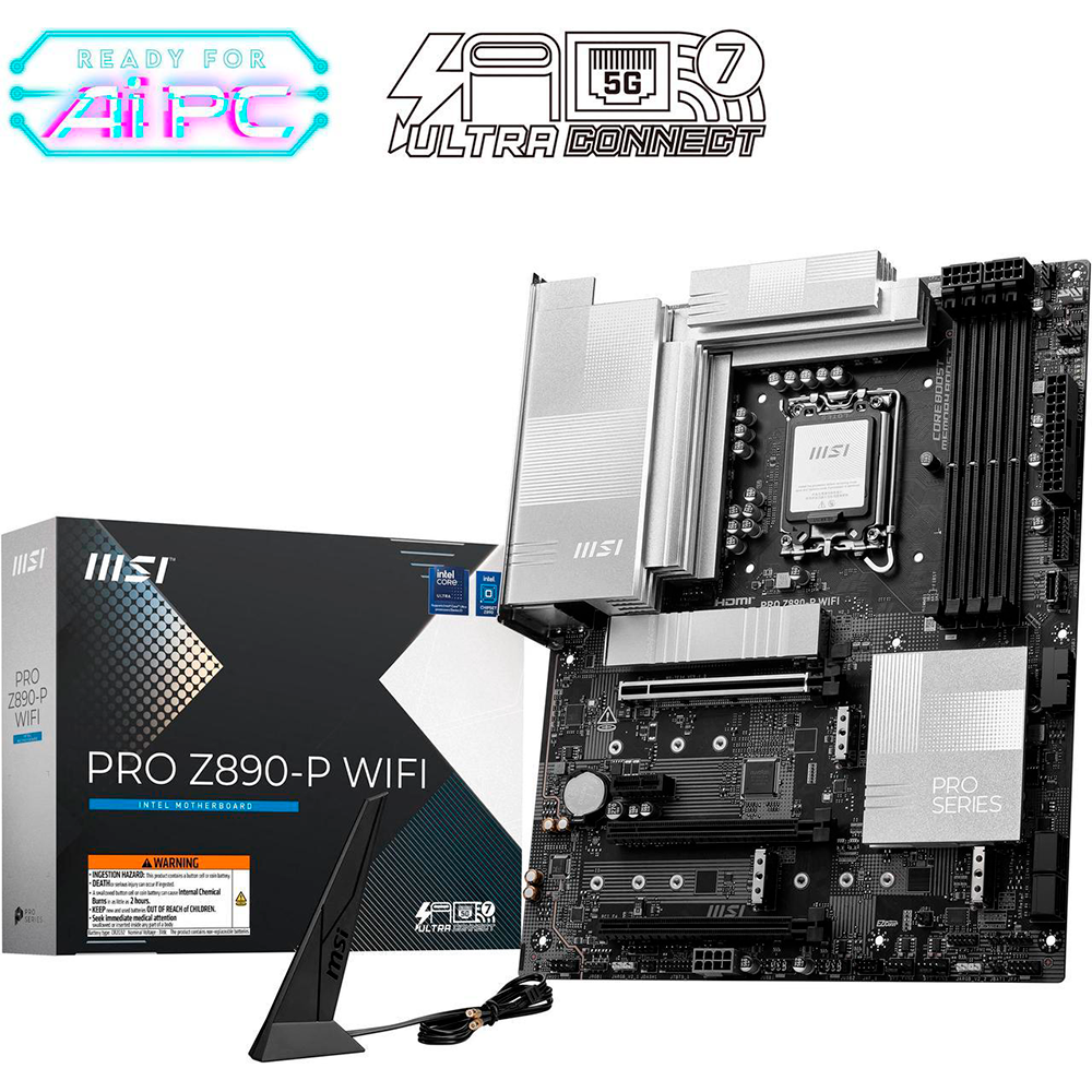 MOTHER PRO Z890-P WIFI DDR5 MSI 15GEN
