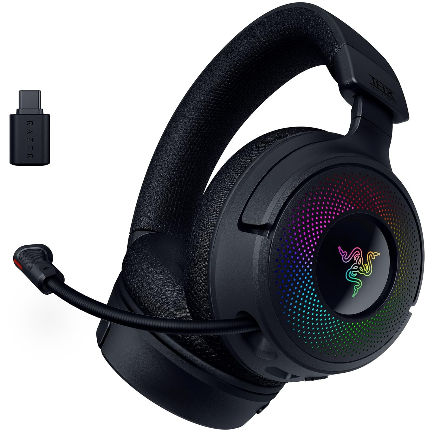 AURICULAR KRAKEN V4 WIRELESS CHROMA BLACK RAZER