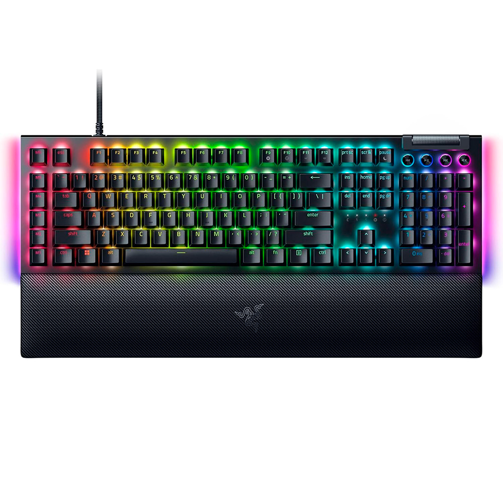 TECLADO BLACKWIDOW V4 YELLOW SWITCH US RAZER