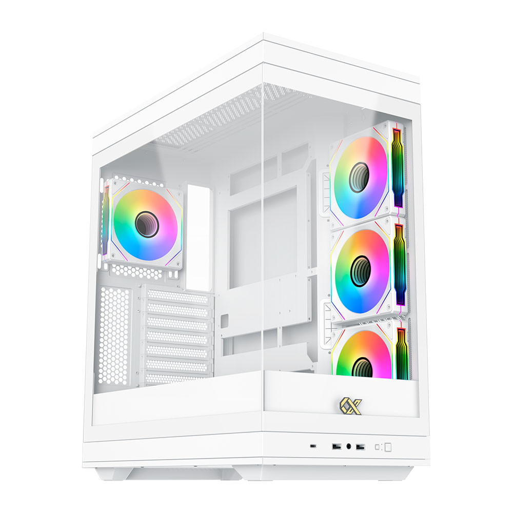 GABINETE META TG FANS X4 ARGB ARTIC XIGMATEK