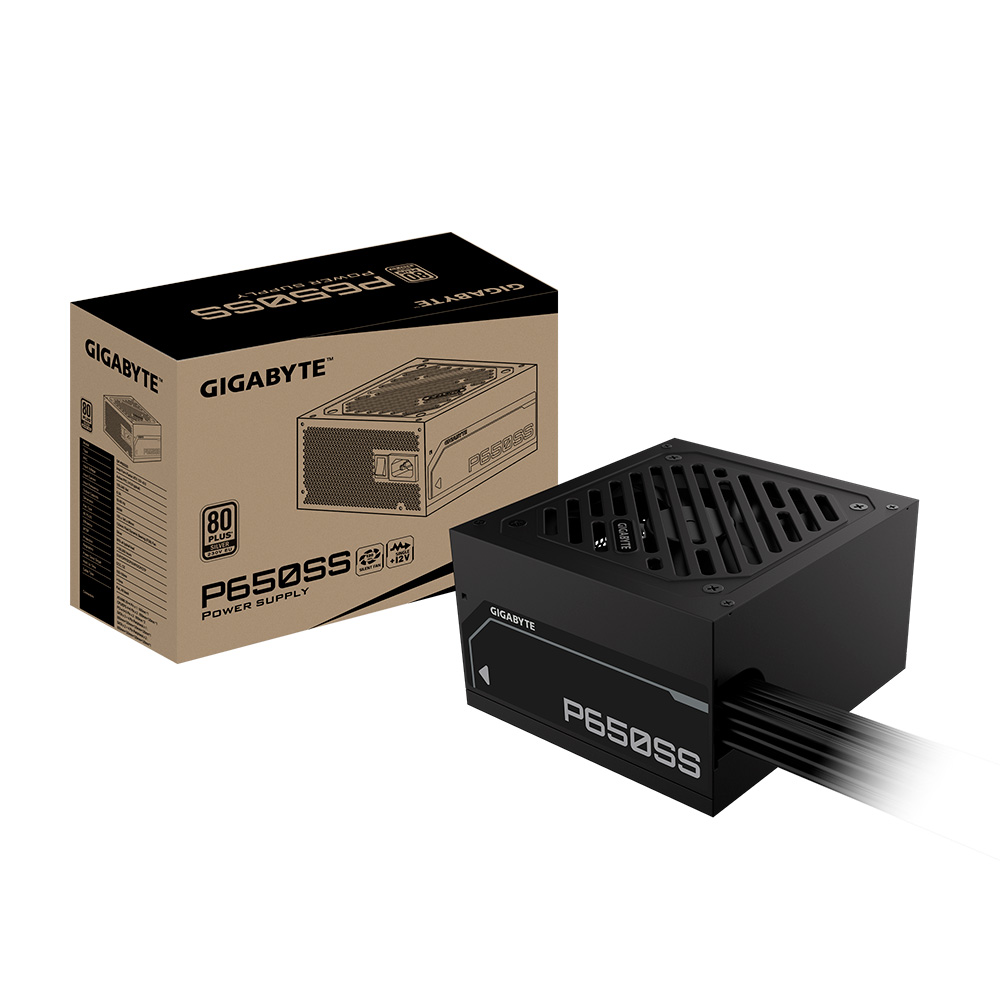 FUENTE 650W 80+ SILVER 650SS BLACK GIGABYTE