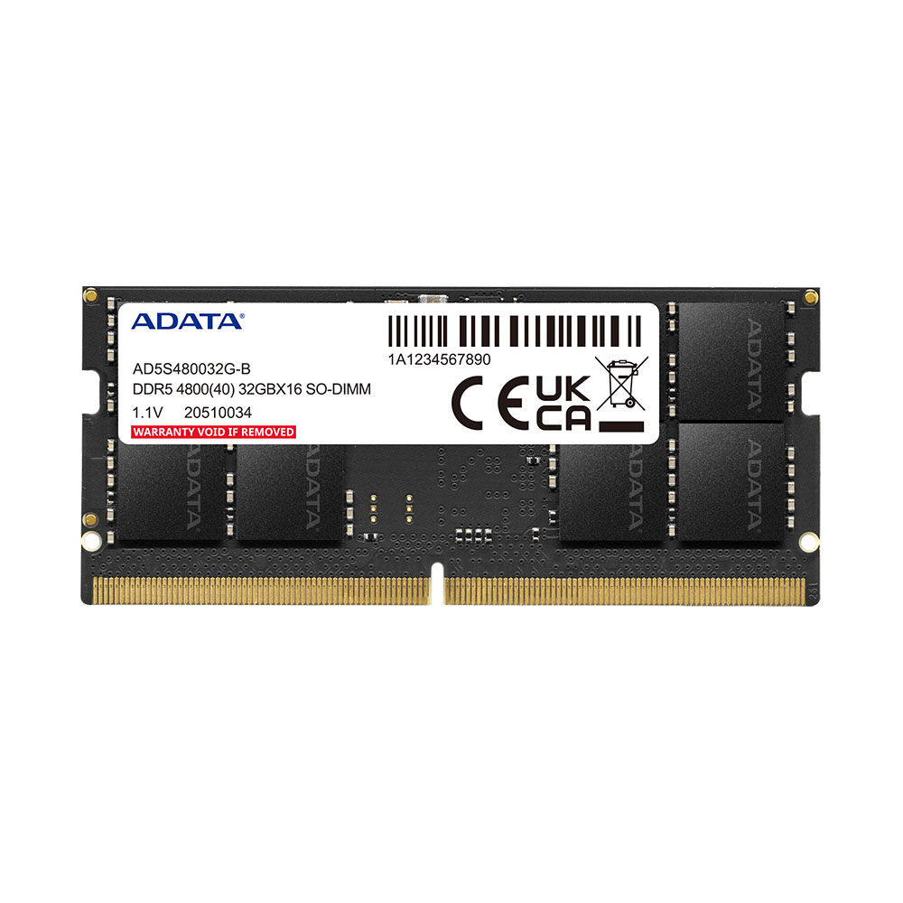 MEMORIA 16GB 4800MHZ DDR5 SODIMM ADATA