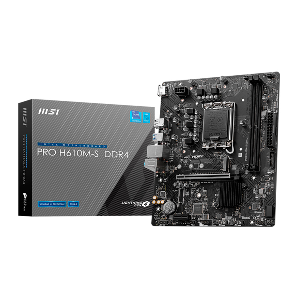 MOTHER PRO H610M-S DDR4 MSI 12GEN