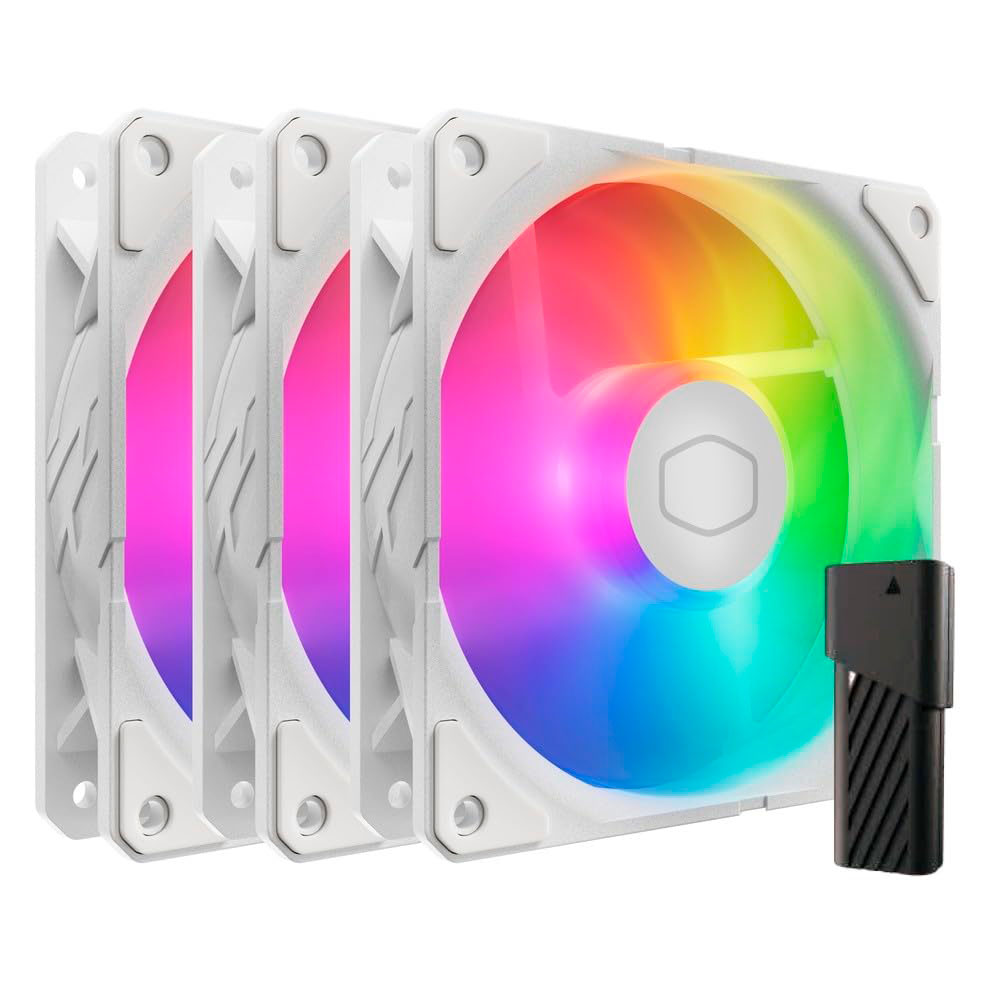 Cooler Fan Sickleflow Edge Argb Pack White Cooler Master