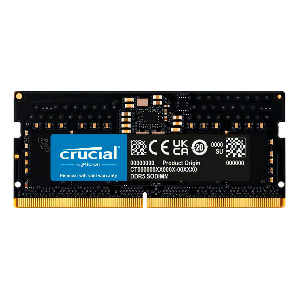MEMORIA 8GB 4800MHZ DDR5 SODIMM CRUCIAL